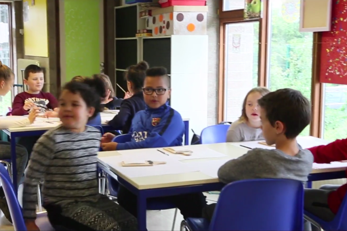 Les écoles de Fléron en vidéo pour UNImédia