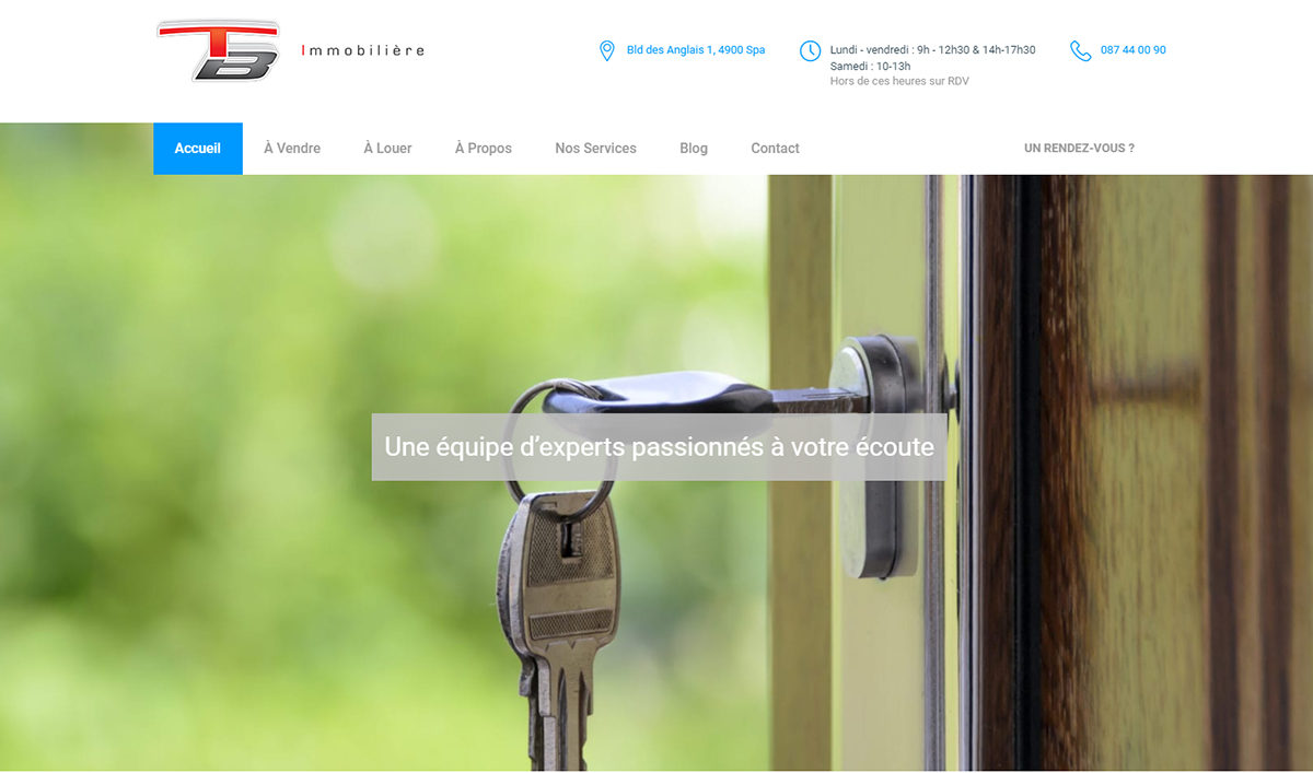 Le site de l’agence TB Immobilière fait peau neuve !