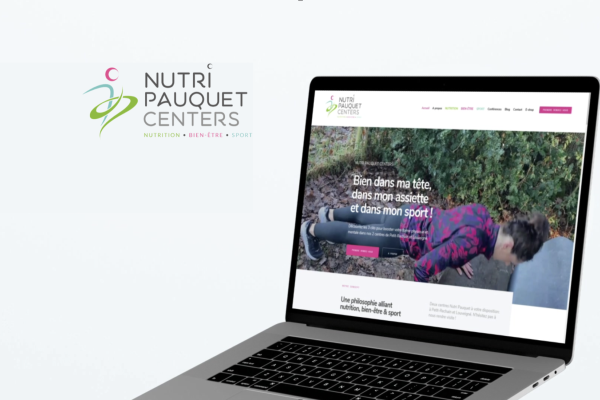 Nutri Pauquet Centers : nouveau nom, nouveau branding & nouveau site