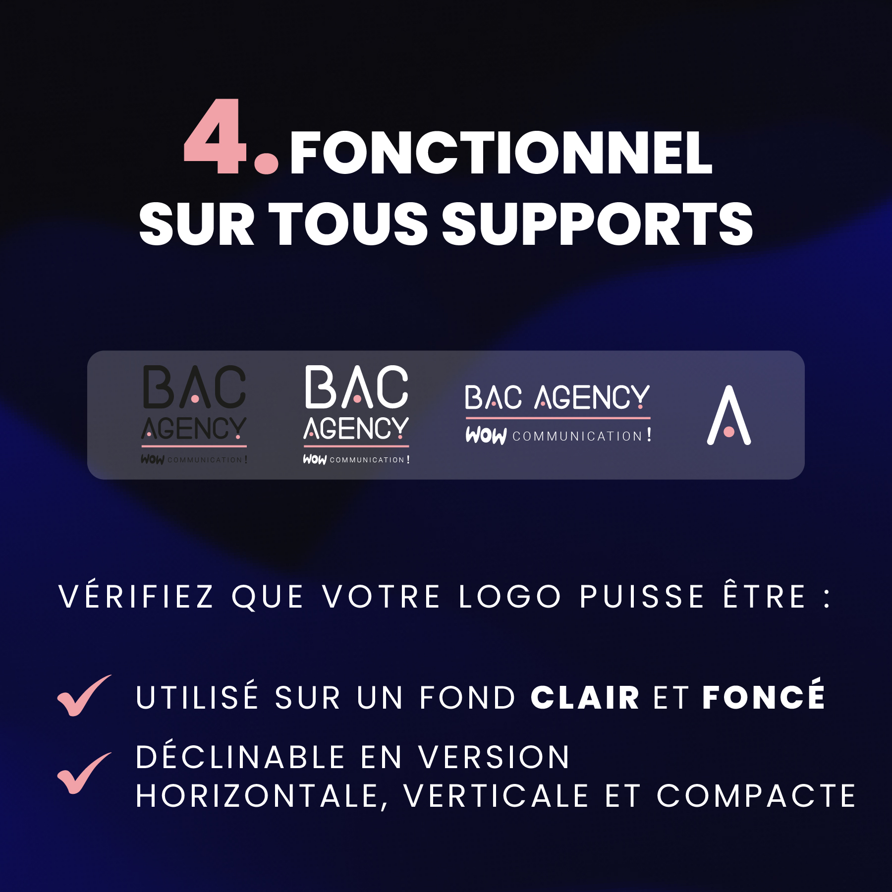 Photo des astuces de Corentin, graphiste chez BAC Agency, pour un logo réussi