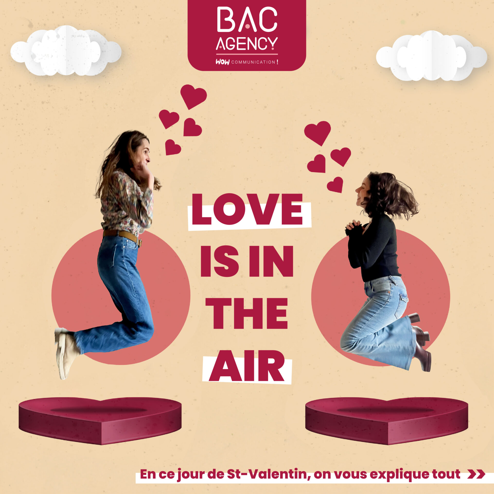 Carrousel de BAC Agency sur la St.Valentin