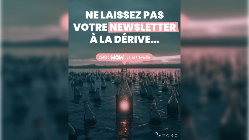 Illustration de l'article de blog des astuces de BAC Agency pour une newsletter WOW
