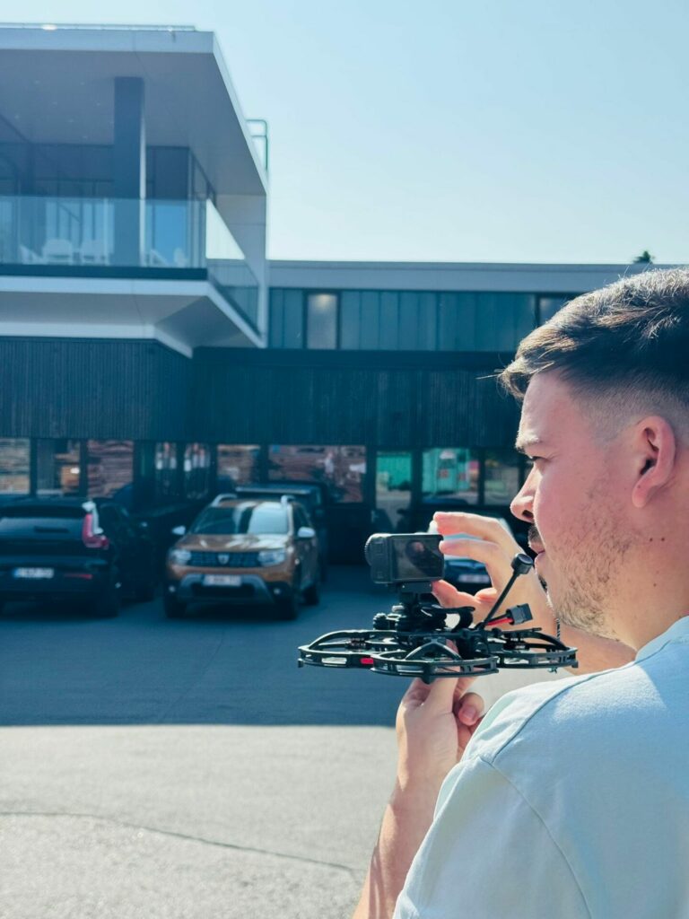 Tournage BAC Agency avec drone FPV